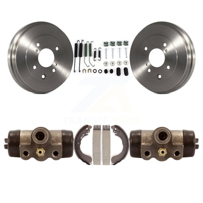 Brake Drum Shoes Spring And Cylinders Rear Kit For Nissan Versa Sentra Cube