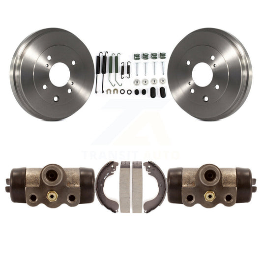 Brake Drum Shoes Spring And Cylinders Rear Kit For Nissan Versa Sentra Cube