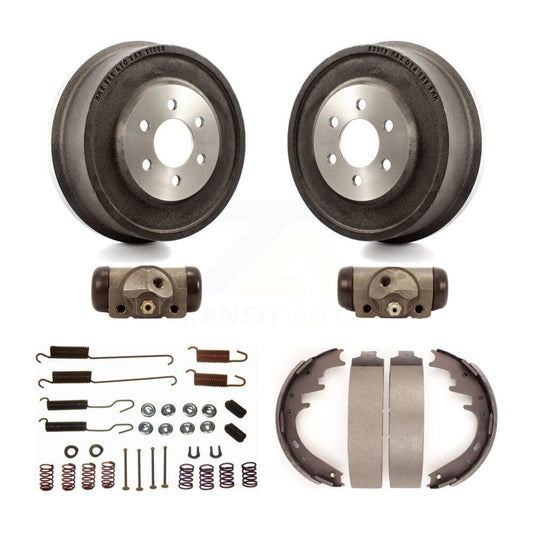 Brake Drum Shoes Spring And Cylinders Rear Kit (6Pc) For Dodge Dakota Durango