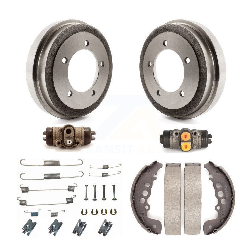 Brake Drum Shoe Spring Cylinder Rear Kit (6Pc) For Suzuki Grand Vitara Chevrolet