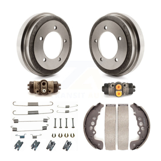 Brake Drum Shoe Spring Cylinder Rear Kit (6Pc) For Suzuki Grand Vitara Chevrolet