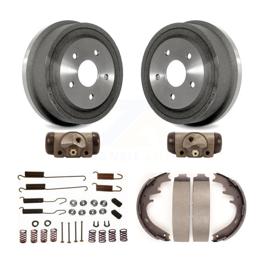 Brake Drum Shoes Spring And Cylinder Rear Kit (6Pc) For 2000-2001 Dodge Ram 1500
