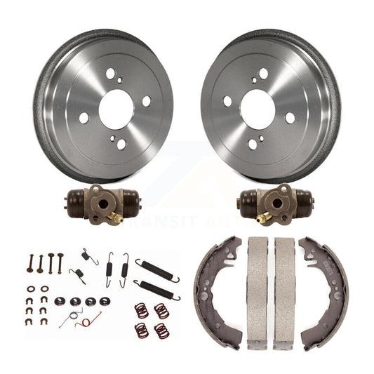 Brake Drum Shoes Spring And Cylinders Rear Kit (6Pc) For 2000-2005 Toyota Echo