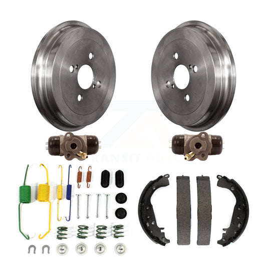 Brake Drum Shoes Spring And Cylinders Rear Kit (6Pc) For Toyota Yaris
