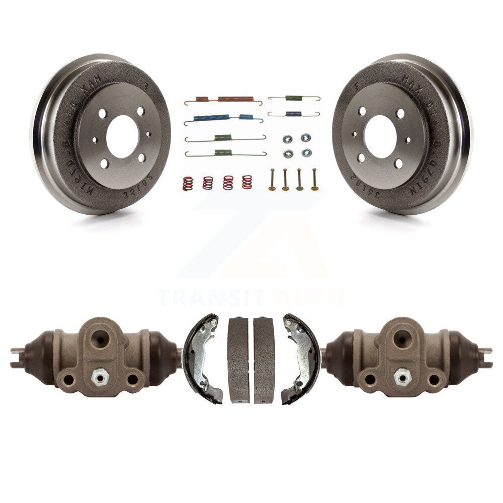 Brake Drum Shoe Spring And Cylinder Rear Kit For 2006 Hyundai Accent To 09 30 05