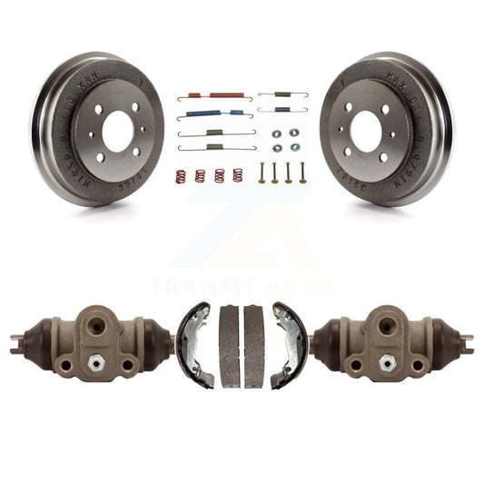 Brake Drum Shoe Spring And Cylinder Rear Kit For 2006 Hyundai Accent To 09 30 05