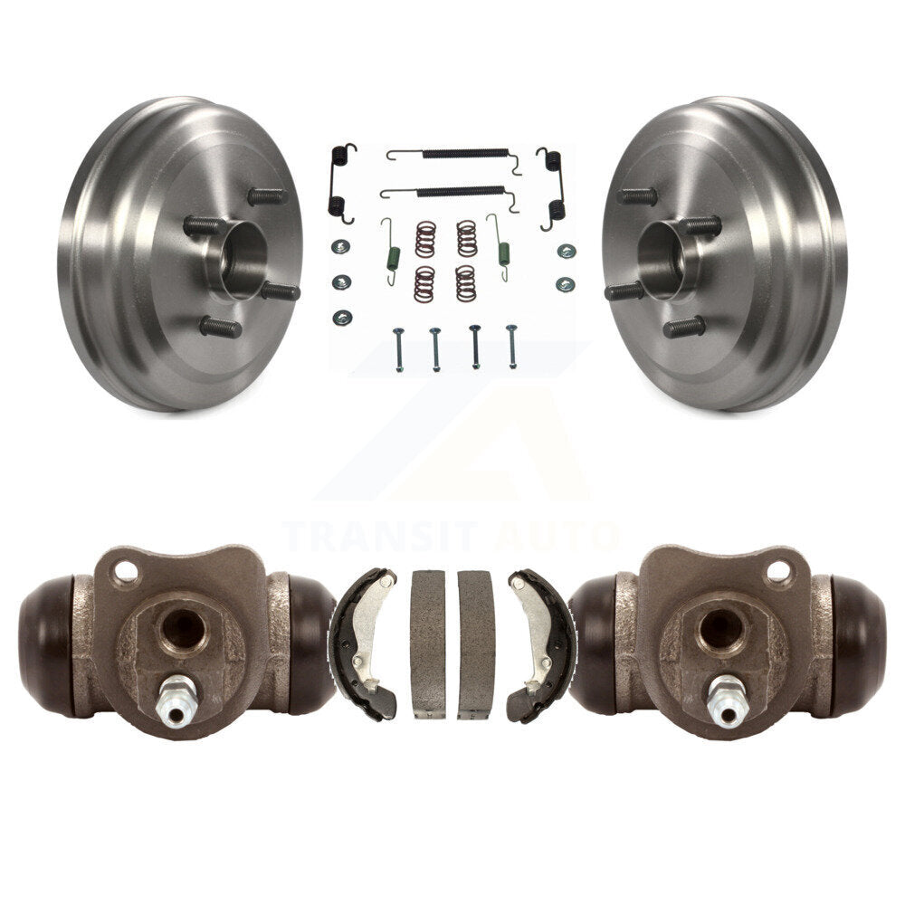 Brake Drum Shoe Spring & Cylinder Rear Kit For Chevrolet Aveo Pontiac Aveo5 Wave