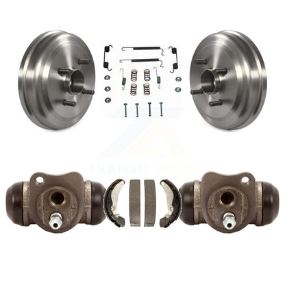 Brake Drum Shoe Spring & Cylinder Rear Kit For Chevrolet Aveo Pontiac Aveo5 Wave