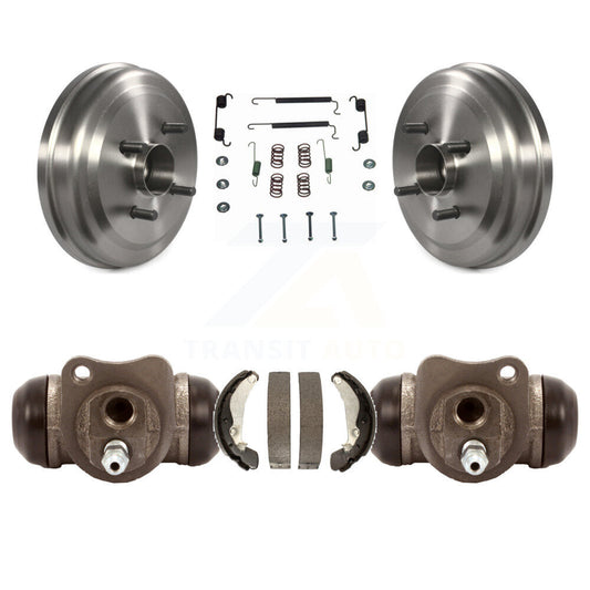 Brake Drum Shoe Spring & Cylinder Rear Kit For Chevrolet Aveo Pontiac Aveo5 Wave