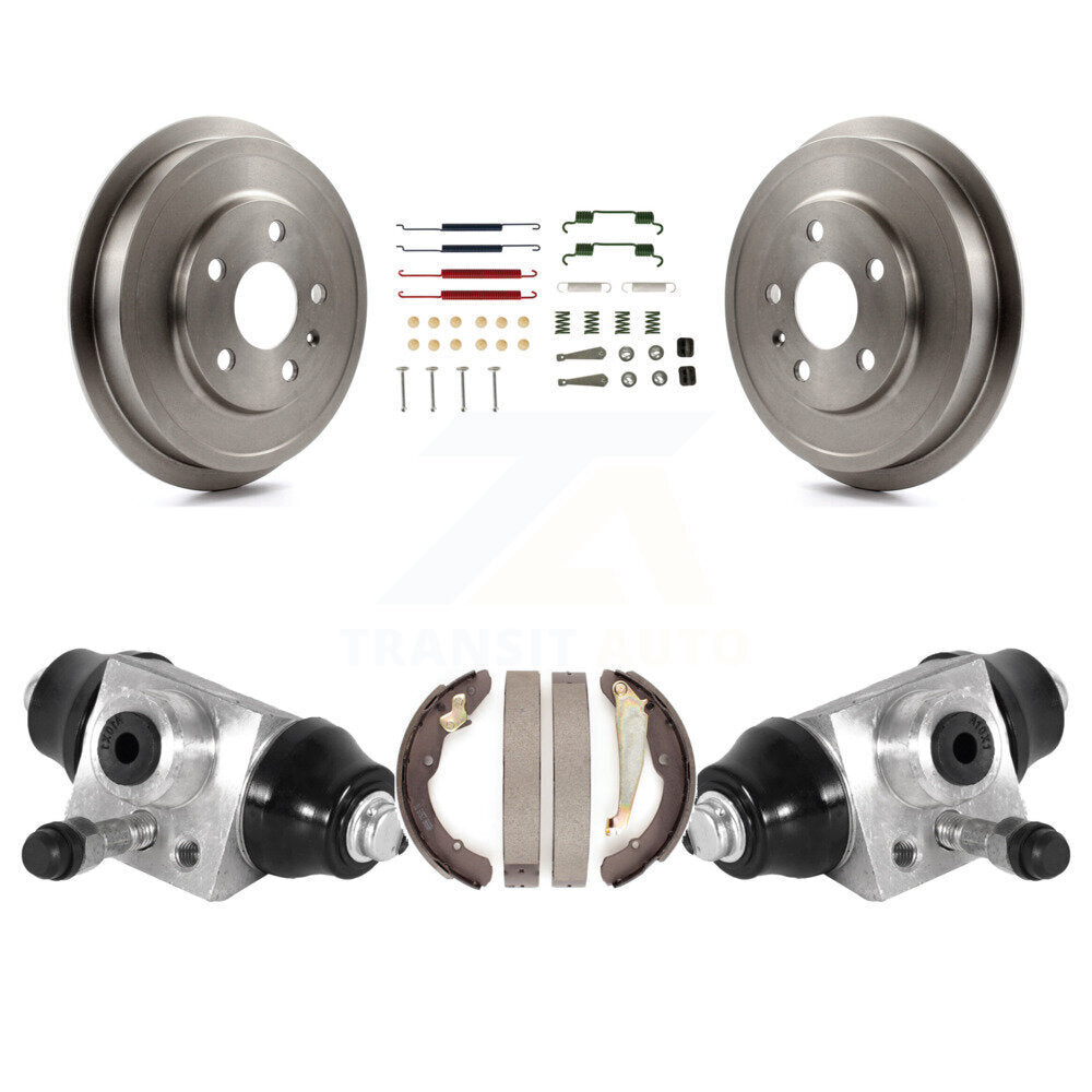 Brake Drum Shoe Spring & Cylinder Rear Kit For Volkswagen Jetta rear brakes