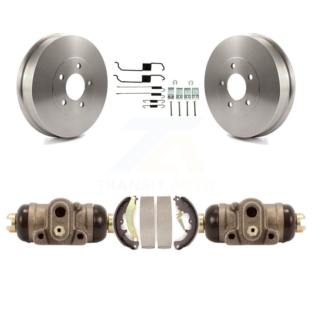 Brake Drum Shoes Spring & Cylinder Rear Kit For 2007 Ford Escape Mercury Mariner