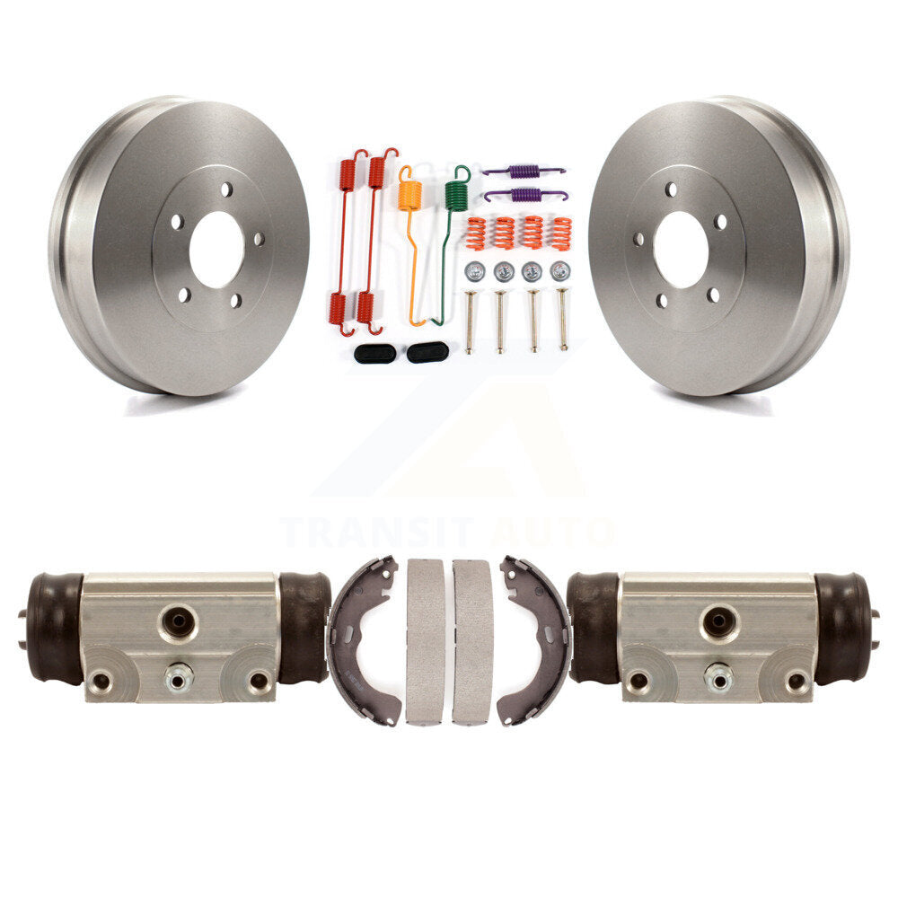Brake Drum Shoes Spring And Cylinders Rear Kit For Mazda Tribute