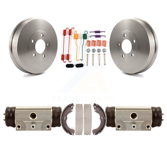 Brake Drum Shoes Spring And Cylinders Rear Kit For Mazda Tribute