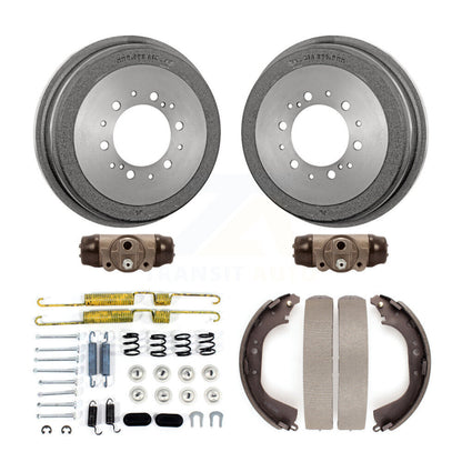 Brake Drum Shoes Spring And Cylinders Rear Kit (6Pc) For 2000-2002 Toyota Tundra