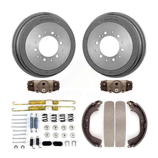 Brake Drum Shoes Spring And Cylinders Rear Kit (6Pc) For 2000-2002 Toyota Tundra
