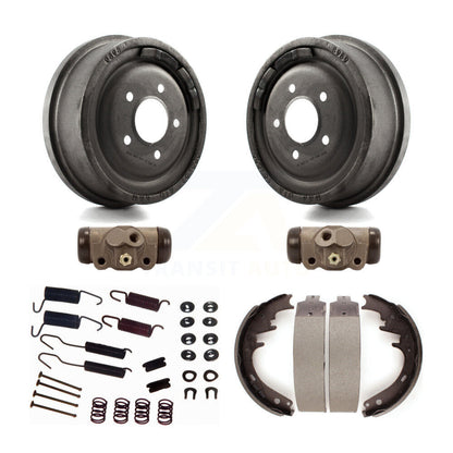 Brake Drum Shoes Spring And Cylinders Rear Kit (6Pc) For Ford F-150