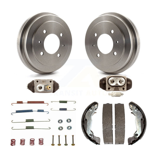 Brake Drum Shoe Spring Cylinder Rear Kit (6Pc) For 05 Hyundai Elantra From 02