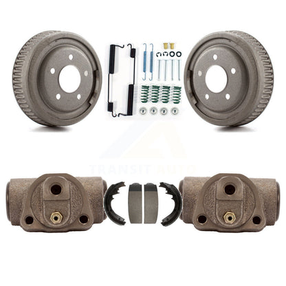 Brake Drum Shoes Spring And Cylinders Rear Kit For Chevrolet C1500 Suburban