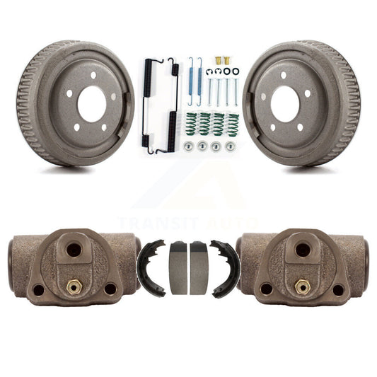 Brake Drum Shoes Spring And Cylinders Rear Kit For Chevrolet C1500 Suburban