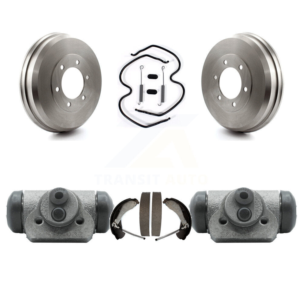 Brake Drum Shoe Spring Cylinder Rear Kit For Chevrolet Colorado GMC Canyon Isuzu