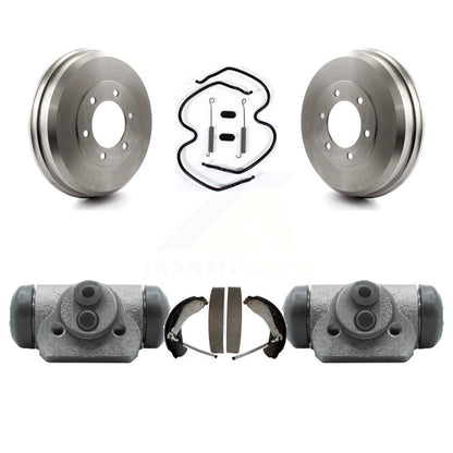 Brake Drum Shoe Spring Cylinder Rear Kit For Chevrolet Colorado GMC Canyon Isuzu