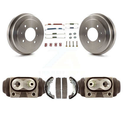 Brake Drum Shoes Spring & Cylinder Rear Kit For Hyundai Elantra rear brakes