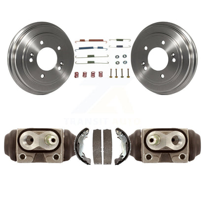 Brake Drum Shoes Spring And Cylinders Rear Kit For 2008-2010 Hyundai Elantra