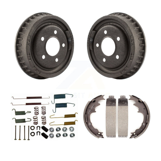 Brake Drum Shoes And Spring Rear Kit For 2010 Mazda B4000 With 9" Diameter