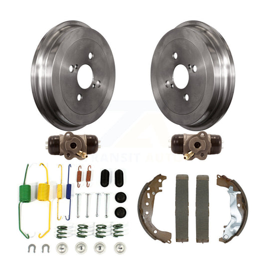 Brake Drum Shoes Spring And Cylinders Rear Kit (6Pc) For Toyota Yaris