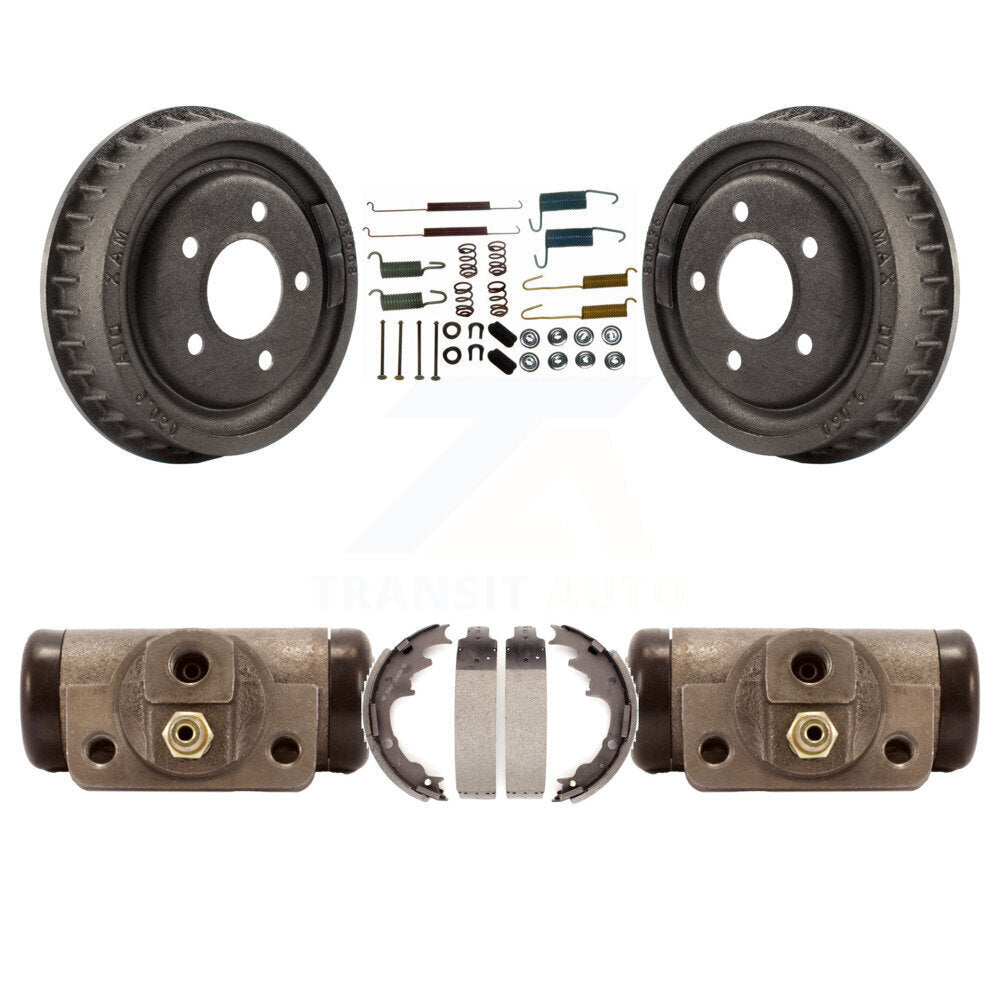Brake Drum Shoe Spring & Cylinder Rear Kit For Mazda B4000 With 9" Diameter