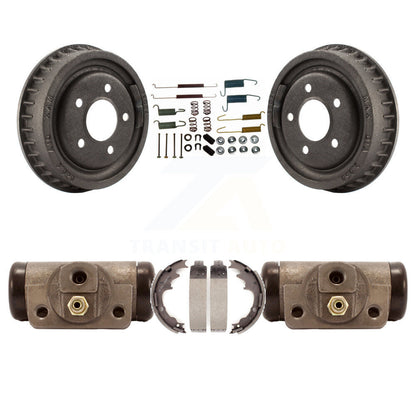 Brake Drum Shoe Spring & Cylinder Rear Kit For Mazda B4000 With 9" Diameter