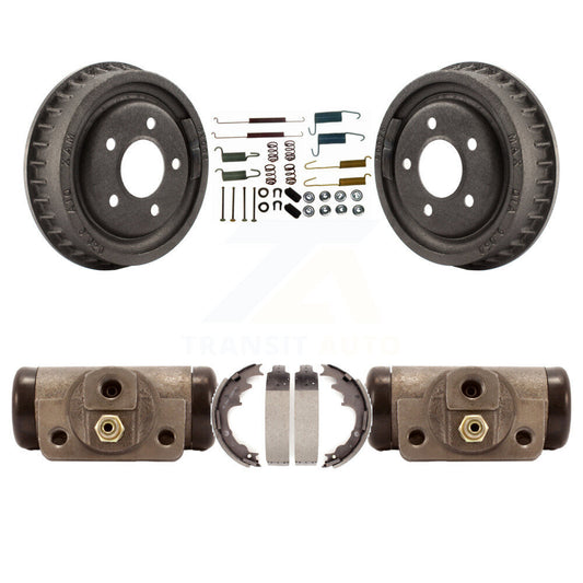 Brake Drum Shoe Spring & Cylinder Rear Kit For Mazda B4000 With 9" Diameter