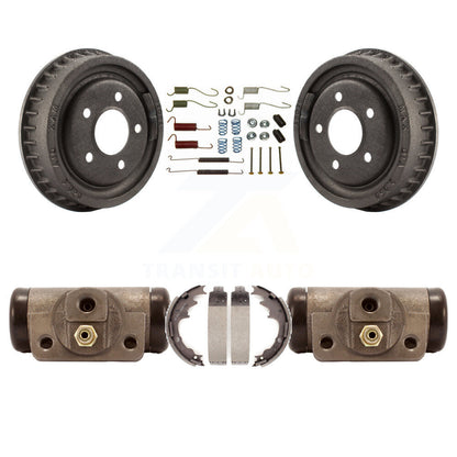 Brake Drum Shoe Spring & Cylinder Rear Kit For Mazda B4000 With 9" Diameter