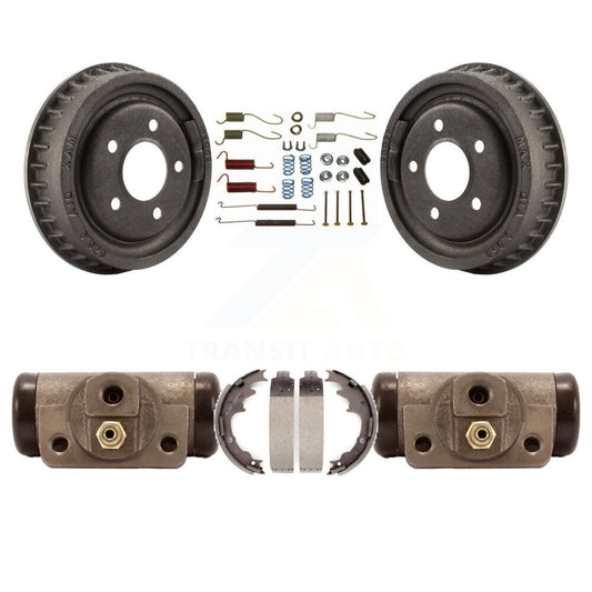 Brake Drum Shoe Spring & Cylinder Rear Kit For Mazda B4000 With 9" Diameter
