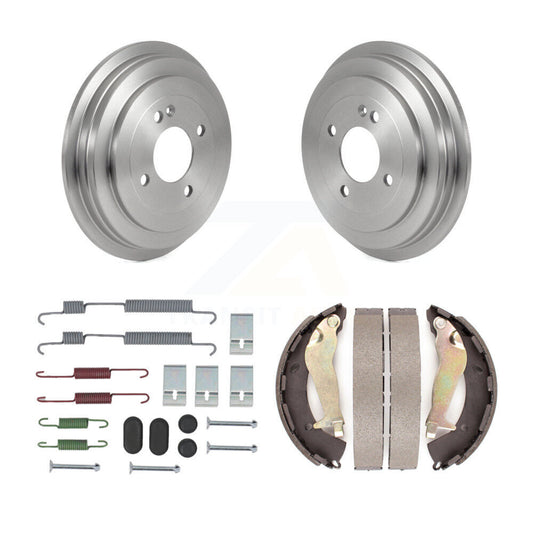 Brake Drum Shoes And Spring Rear Kit For 2012-2017 Hyundai Accent