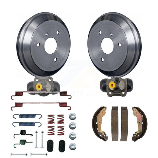 Brake Drum Shoes Spring And Cylinders Rear Kit (6Pc) For Smart Fortwo