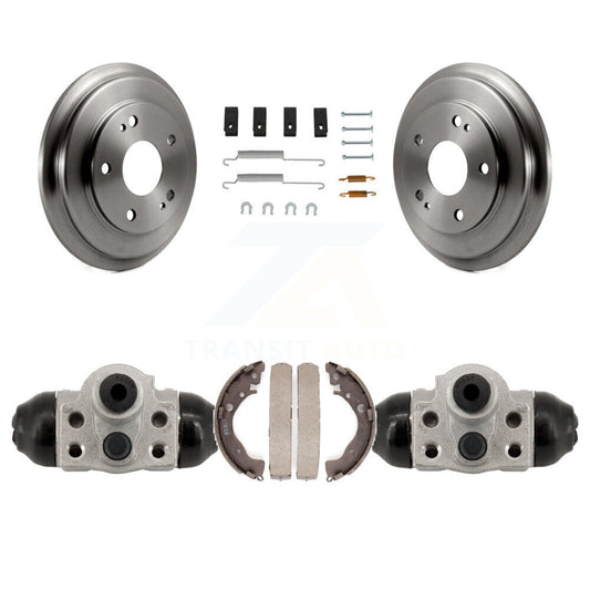 Brake Drum Shoes Spring And Cylinders Rear Kit For Honda Civic