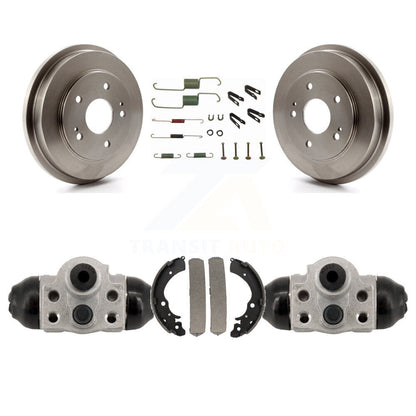 Brake Drum Shoes Spring And Cylinders Rear Kit For Honda Fit