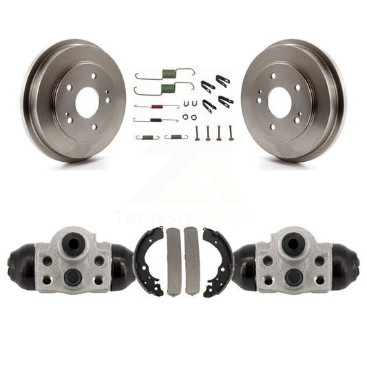 Brake Drum Shoes Spring And Cylinders Rear Kit For Honda Fit