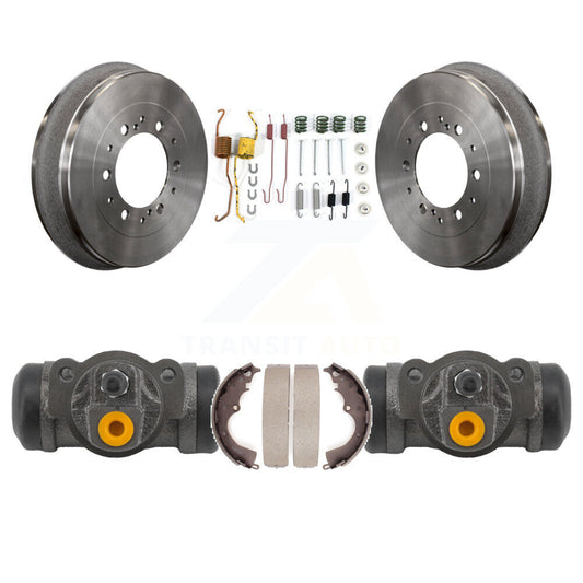 Brake Drum Shoe Spring And Cylinder Rear Kit For Toyota Tacoma With 6 Lug Wheels