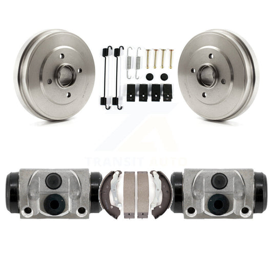 Brake Drum Shoes Spring And Cylinders Rear Kit For Nissan Versa Note Micra