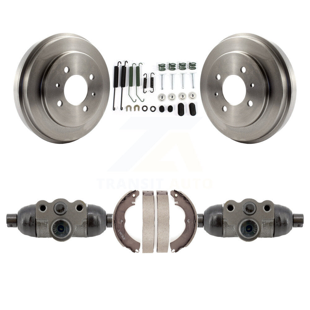 Brake Drum Shoe Spring & Cylinder Rear Kit For 2007 Mitsubishi Lancer LS Diamond