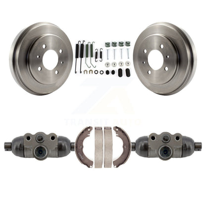 Brake Drum Shoe Spring & Cylinder Rear Kit For 2007 Mitsubishi Lancer LS Diamond