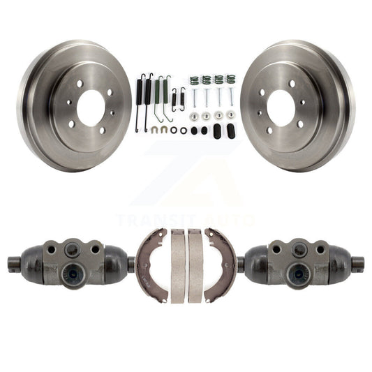 Brake Drum Shoe Spring & Cylinder Rear Kit For 2007 Mitsubishi Lancer LS Diamond