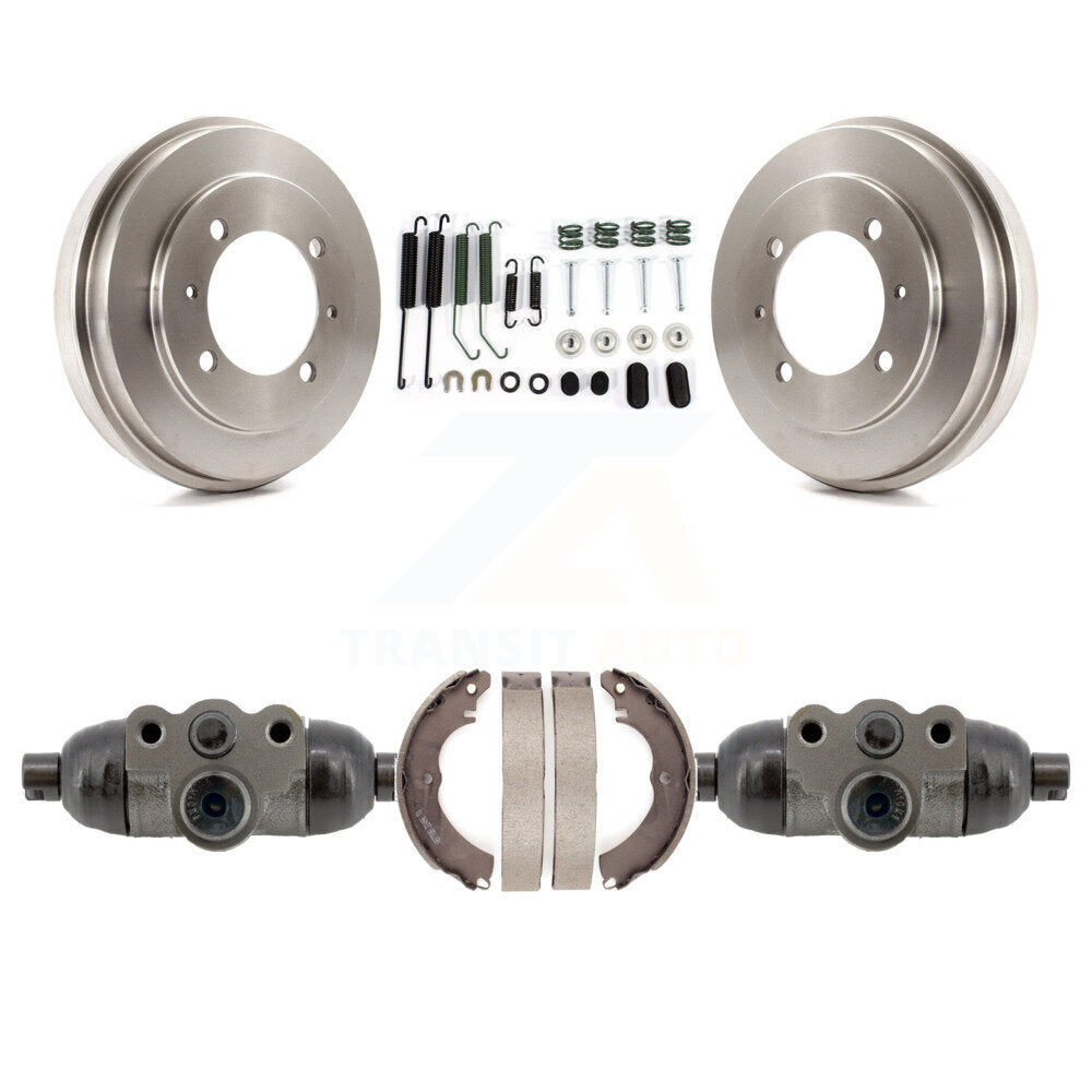 Brake Drum Shoe Spring & Cylinder Rear Kit For 2007 Mitsubishi Lancer LS Diamond