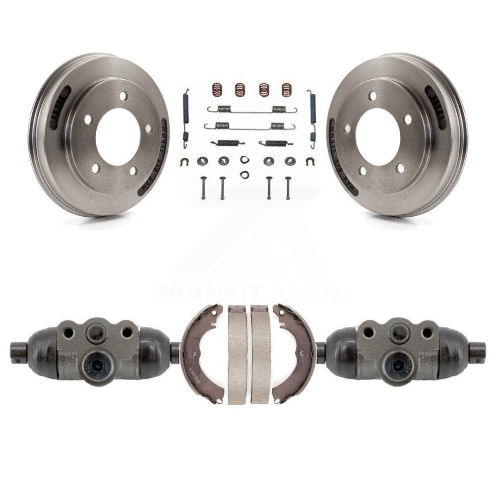 Brake Drum Shoes Spring And Cylinders Rear Kit For 2007 Mitsubishi Lancer ES/LS