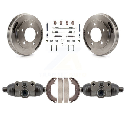 Brake Drum Shoes Spring And Cylinders Rear Kit For 2007 Mitsubishi Lancer ES/LS
