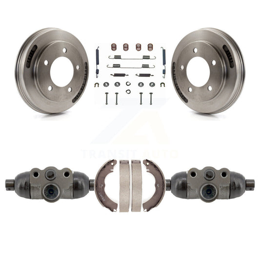 Brake Drum Shoes Spring And Cylinders Rear Kit For 2007 Mitsubishi Lancer ES/LS