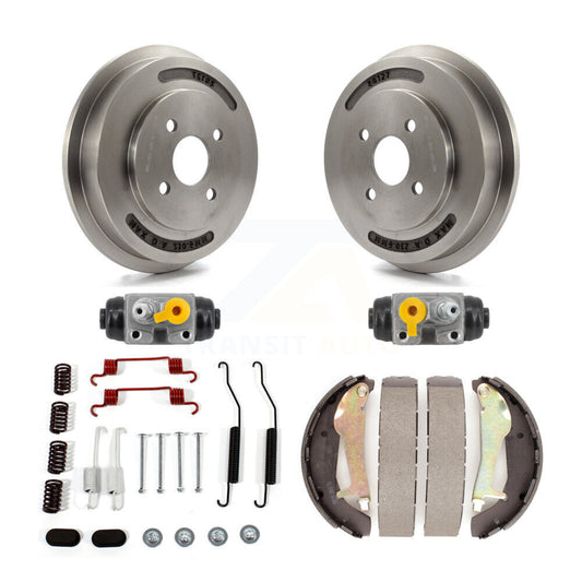 Brake Drum Shoe Spring & Cylinder Rear Kit (6Pc) For Chevrolet Cobalt Pontiac G5