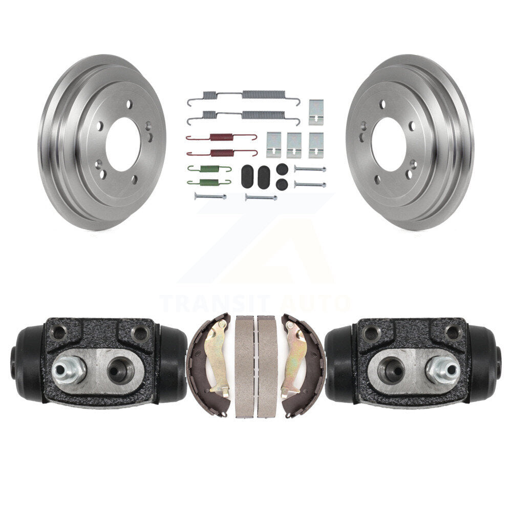 Brake Drum Shoes Spring And Cylinders Rear Kit For Hyundai Elantra Venue